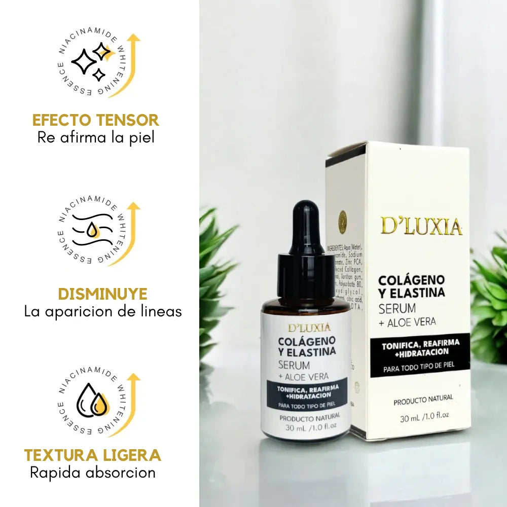 SERUM DE COLAGENO Y ELASTINA 30Ml