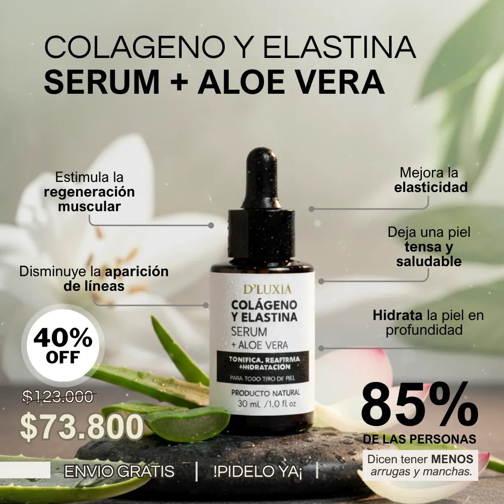 SERUM DE COLAGENO Y ELASTINA 30Ml